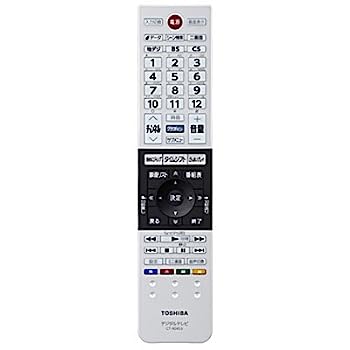 【中古】（非常に良い）東芝 液晶テレビ用リモコンCT-90453(75038216)生産完了に付き代替品(75044335)でのお届けになります。 5,885円
