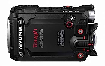 【中古】（人並み外れたに好いたらしい）OLYMPUS 動き写真器 STYLUS TG-Tracker 黒いこと 雨合羽動作30m 耐衝撃2.1m 耐荷重100kgf 防塵 耐低温-10℃