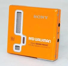 【中古】（人並み外れたに好いたらしい）SONY ソニー MZ-E77 （オレンジ色） 携帯型MD電気蓄音機 MDLP非相応う （MD生まれ変わり専用機/MDウォークマン）