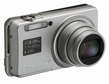 【中古】RICOH デジタル写真機 Caplio (キャプリオ) R7 しろがね色 800万絵素 光学7.1倍望遠レンズ CAPLIOR7SL
