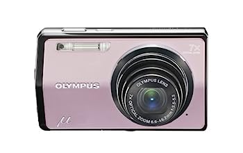 【中古】（人並み外れたに好いたらしい）OLYMPUS デジタル写真機 μ-7000(ミュー) サクラ色 μ-7000PNK