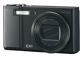 【中古】RICOH デジタル写真機 CX1 黒いこと CX1BK