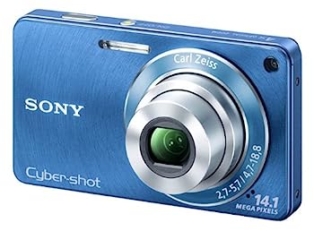 【中古】（非常に良い）ソニー SONY デジタルカメラ Cybershot W350 ブルー DSC-W350/L