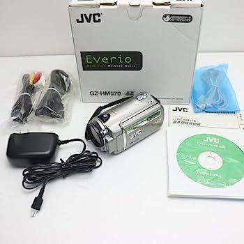 【中古】（非常に良い）JVCケンウッド ビクター エブリオ ハイビジョンメモリームービー GZ-HM570-S｜IINEX