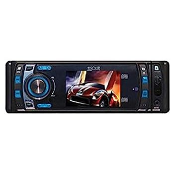 【中古】（人並み外れたに好いたらしい）Absolute DMR400 4-Inch In-Dash Receiver with ヴィデオディスク Player Flip Down Detachable Panel, T feet Screen by Absolute