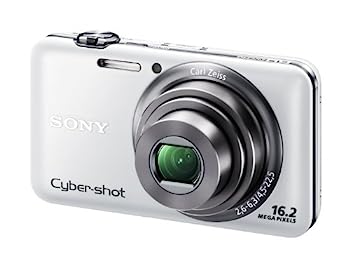 【中古】ソニー SONY デジタル写真機 Cybershot WX7 1620万絵素CMOS 光学ｘ5 白いこと DSC-WX7/W