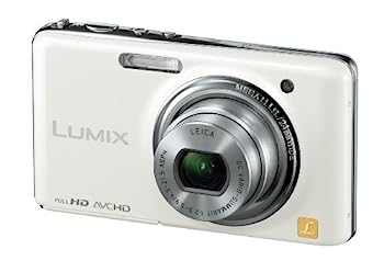 【中古】パナソニック デジタル写真機 LUMIX FX77 リリー白いこと DMC-FX77-W