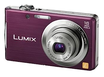 【中古】パナソニック デジタル写真機 LUMIX FH5 相撲取り草 DMC-FH5-V