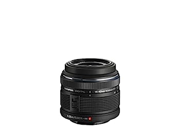 【中古】（非常に良い）OLYMPUS 標準ズームレンズ M.ZUIKO DIGITAL 14-42mm F3.5-5.6 II R ブラック｜IINEX 15,059円