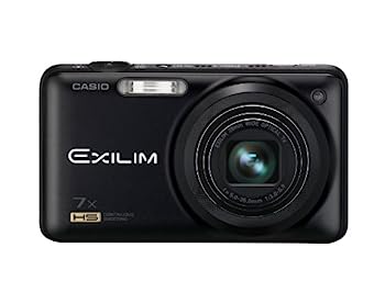 【中古】【非常に良い】CASIO デジタルカメラ EXILIM 1610万画素 光学ズーム7倍 EX-ZR15BK