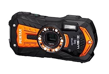【中古】PENTAX 雨合羽デジタル写真機 Optio WG-2GPS (シャイニーオレンジ) OPTIOWG-2GPSOR