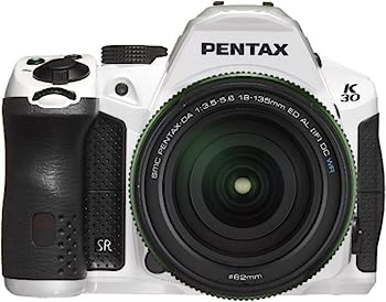 【中古】（人並み外れたに似つかわしい）PENTAX デジタル一眼二眼レフ写真機 K-30 水晶体一揃いの道具 [DA18-135mmWR] 水晶白いこと K-30LK18-135 C-WH 15689