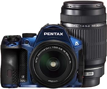 【中古】PENTAX デジタル一眼二眼レフ写真機 K-30 ダブルズームキット [DAL18-55粍・DAL55-300粍] 水晶青色 K-30WZK C-BL 15770