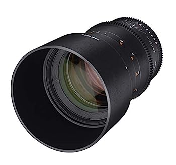 【中古】Samyang SYDS135M-NEX VDSLR II 135mm f/2.2-22 望遠プライムレンズ ソニー Alpha Eマウント交換可能レンズカメラ用