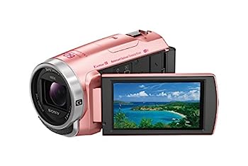 【中古】ソニー SONY ビデオカメラHDR-CX675 32GB 光学30倍 ピンク Handycam HDR-CX675 P｜IINEX