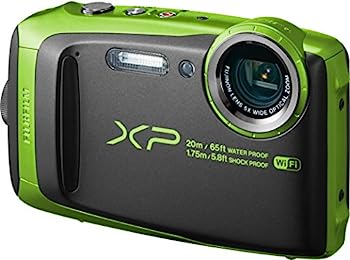 【中古】FUJIFILM デジタルカメラ XP120 ライム 防水 FX-XP120LM|IINEX