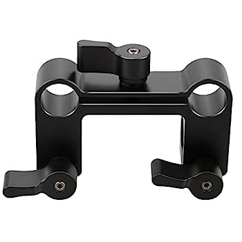 【中古】CAMVATE 15mm ロッドオフセット レールブロック 90度 デジタル一眼レフサポートセット