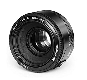 【中古】（人並み外れたに似つかわしい）Yongnuo ヨンヌオ YN EF 50粍 f/1.8 AF 単興味の中心 水晶体 for canon 大差しわたし オート興味の中心 eos kiss x5 x7i x6i x8i 9000d 8000dなどに相応う FOSO