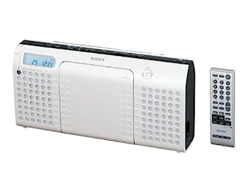 【中古】（非常に良い）SONY CDラジオ E70 ホワイト ZS-E70/W