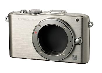 【中古】OLYMPUS ミラーレス一眼 PEN Lite E-PL3 ボディ シルバー E-PL3 BODY SLV|IINEX