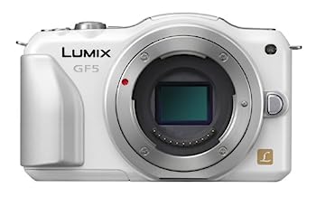 【中古】パナソニック ミラーレス一眼カメラ ルミックス GF5 ボディ 1210万画素 シェルホワイト DMC-GF5-W｜IINEX