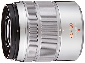 【中古】パナソニック 望遠望遠レンズ マイクロフォーサーズ用 ルミックス G VARIO 45-150粍/F4.0-5.6 ASPH. /MEGA O.I.S. しろがね色 H-FS45150-S