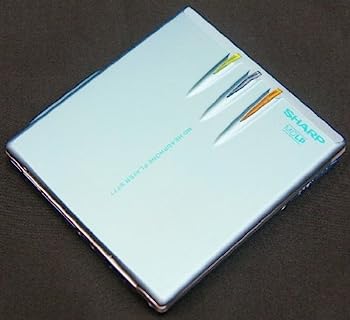 【中古】（人並み外れたに好いたらしい）SHARP せつ然たる MD-ST77-A 青味 携帯型MD電気蓄音機 MDLP相応う