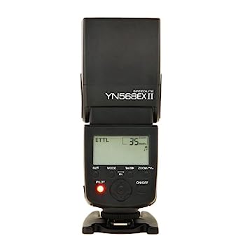 【中古】（非常に良い）Yongnuo製 Speedlight YN568EXII Canon専用 ?Canon7D/60D/600D/1000Dなどに対応?ラッシュスピードライト TTL機能搭載ストロボ マスター機能搭載
