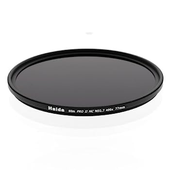 【中古】（非常に良い）Haida 77?mmスリムPROIIニュートラル密度multi-coated ND 2.7?400?xフィルタ｜IINEX