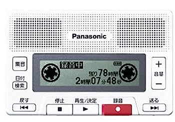 【中古】（人並み外れたに好いたらしい）パナソニック 集積回路リコーダー RR-CS300-W 白いこと