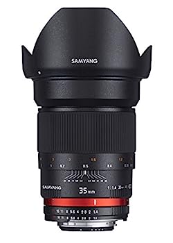 【中古】SAMYANG 単焦点レンズ 35mm F1.4 キヤノン EF用 フルサイズ対応 884116|IINEX