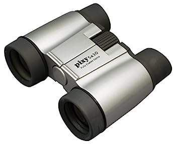 【中古】（非常に良い）PIXY 双眼鏡 PIXY 5x30 オペラグラス 5倍 30口径 シルバー 025002