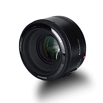 【中古】Yongnuo yn50 mm f1.8レンズ大口径 オートフォーカスレンズ キャノン EFマウントEOSカメラ用