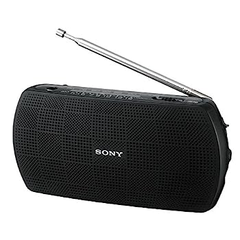 【中古】（非常に良い）ソニー ポータブルラジオ SRF-19 : ワイドFM対応 FM/AM ブラック SRF-19 B