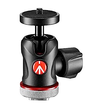 【中古】（非常に良い）Manfrotto 自由雲台 センターボール雲台 コールドシューマウントバージョン MH492LCD-BH