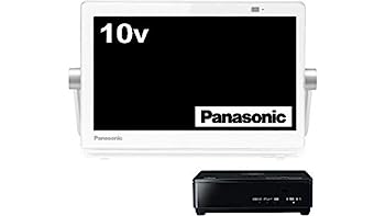【中古】パナソニック 10V型 ポータブル 液晶テレビ インターネット動画対応 プライベート・ビエラ 防水タイプ ホワイト UN-10CN9-W｜IINEX