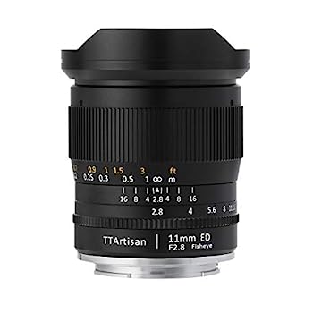【中古】TTArtisan 11mm f/2.8 Fisheye ED Eマウント ソニーE レンズ 銘匠光学 2年｜IINEX