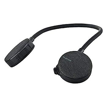 【中古】（非常に良い）エレコム TVスピーカー ワイヤレス 2.4GHz ネックバンドタイプ AFFINITY SOUND TVWN01 ブラック SP-TVWN01CBK