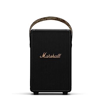 【中古】Marshall Official 大型ワイヤレスポータブルスピーカー TUFTON 黒いこと\u0026金管楽器 年代順の継続生まれ変わり20第四次元/IPX2防滴遣りくち/手っとり早い申し受ける/aptX相応う