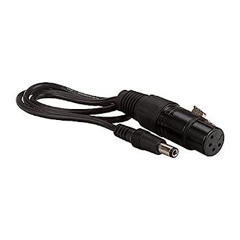 【中古】（非常に良い）Fotodiox 電源アダプターケーブル - 4ピンXLRメスから2.1mmバレルDC(17インチ)