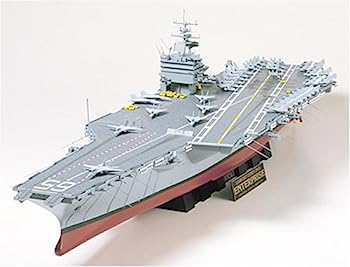 【中古】タミヤ 1/350 艦船シリーズ No.7 アメリカ海軍 原子力航空母艦 CVN-65 エンタープライズ プラモデル 78007|IINEX