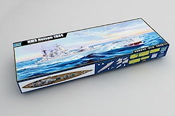 【中古】トランペッター 1/200 イギリス海軍戦艦 HMS ネルソン 1944 プラモデル｜IINEX