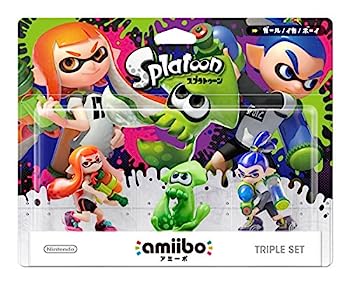 【中古】amiibo トリプル仕掛ける[うしろ帯/いか/男の子](スプラトゥーンシリーズ)