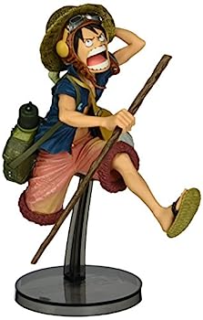 【中古】（人並み外れたに似つかわしい）衣装 SCultures BIG 形成王まっ盛り決戦4 音の大きさ.1 IV エテ公・D・ルフィ ストロングワールドver. ONE PIECE 図形 プライズ バンプレスト