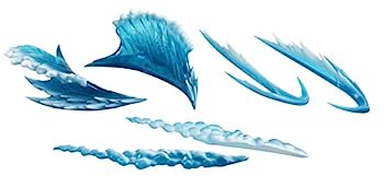 【中古】（人並み外れたに似つかわしい）魂EFFECT WAVE Blue Ver. ノン規模 ABS\u0026PVC製 ペンキ塗り済みモビール図形