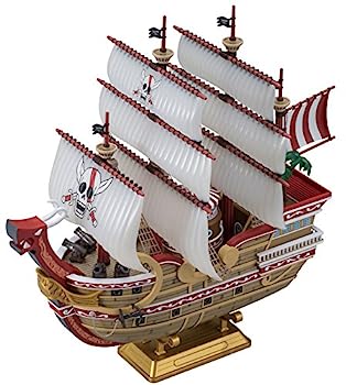 【中古】本格帆船プラモデルシリーズ ワンピース レッド・フォース号 色分け済みプラモデル｜IINEX