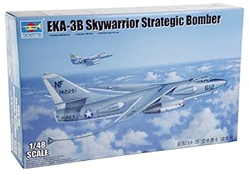 【中古】トランペッター 1/48 EKA-3B スカイウォーリアー プラモデル