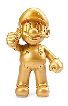 【中古】（非常に良い）スーパーマリオ スーパーマリオ30周年 ビッグアクションフィギュア ゴールドマリオ