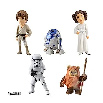 【中古】スター・ウォーズ ワールドコレクタブルフィギュア vol.2 全5種セット｜IINEX