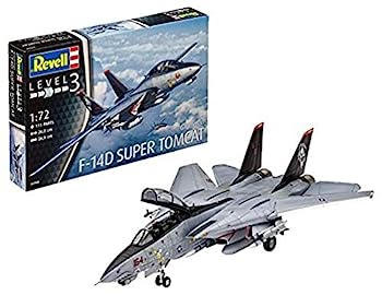 【中古】（非常に良い）ドイツレベル 1/72 アメリカ空軍戦闘機 F-14D スーパートムキャット プラモデル 03960